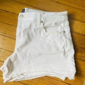 White Cut Off Shorts. Perfect for summer